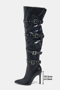 Walking Knee-High Boots