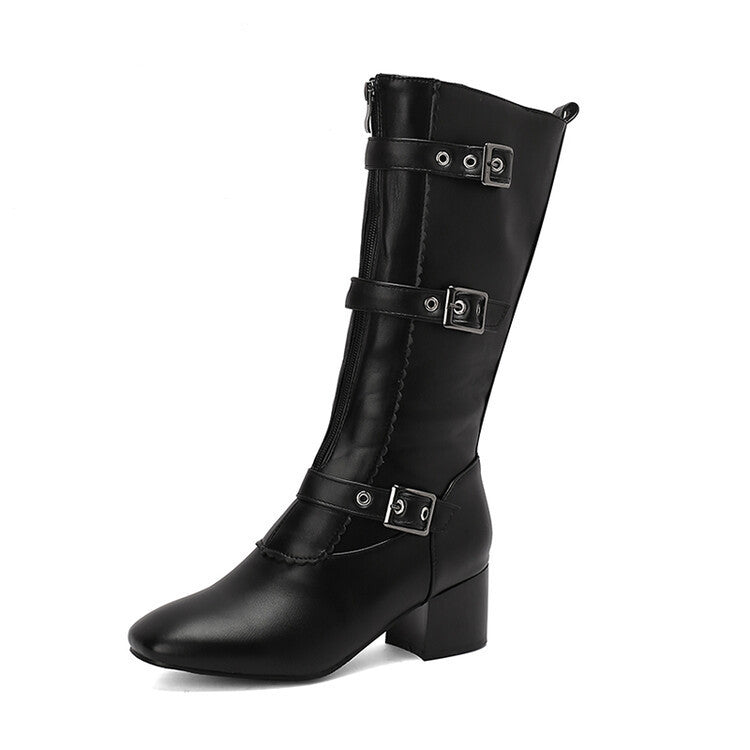 Sunny Block-Heel Boots