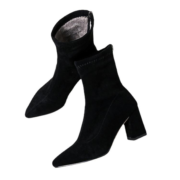 Comfortable Textured Boots