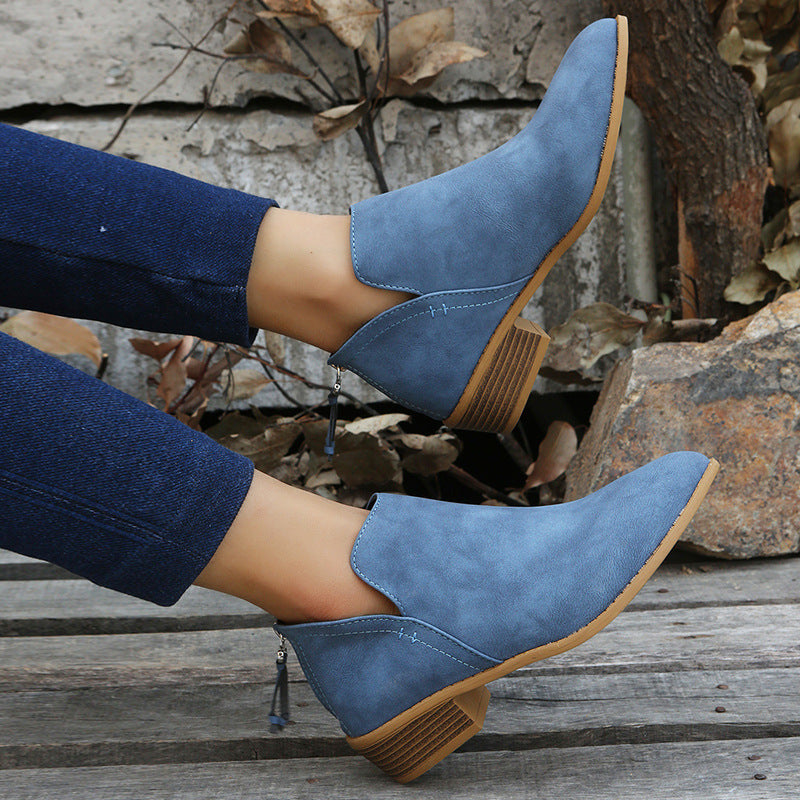 Breezy Zip-Up Boots