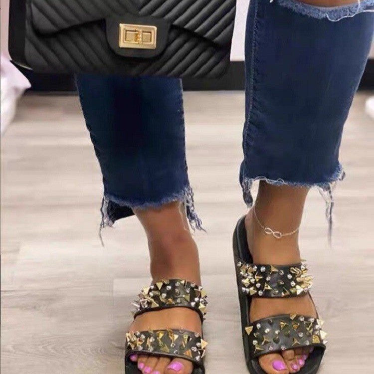 Timeless Metallic Sandals