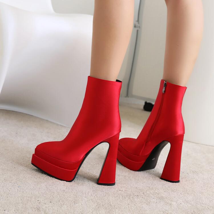 Natural Pointed Boots