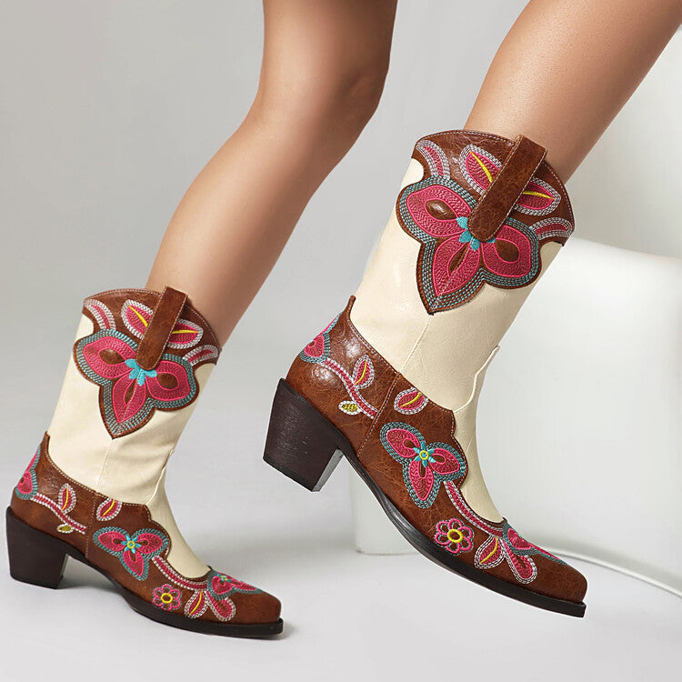 Modern Heeled Boots