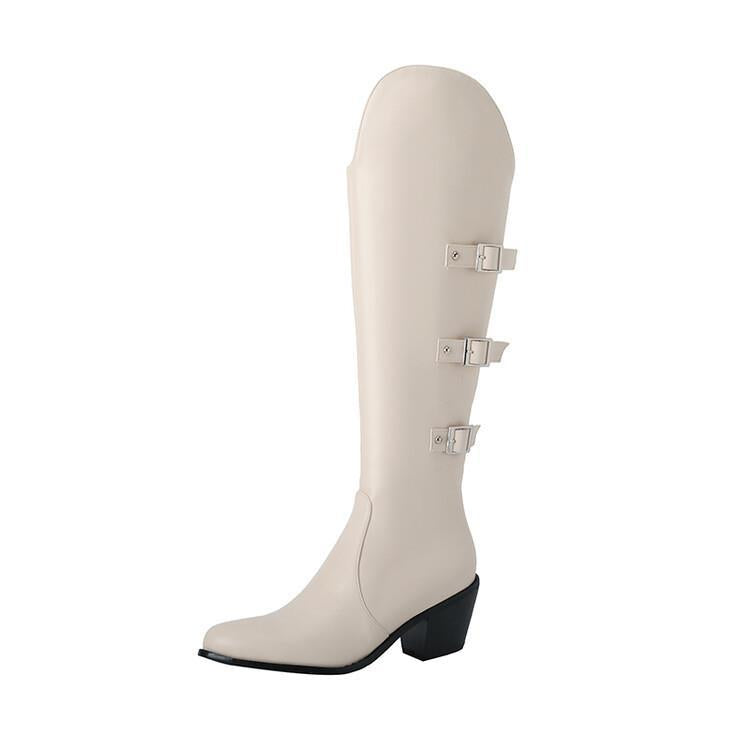 Minimal Leather Boots