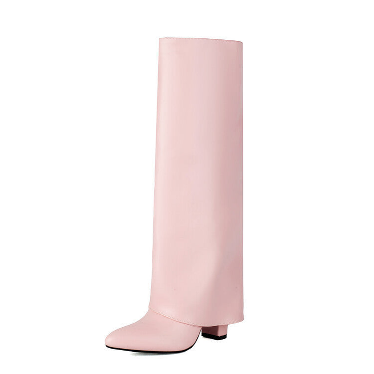 Natural Buckled Boots