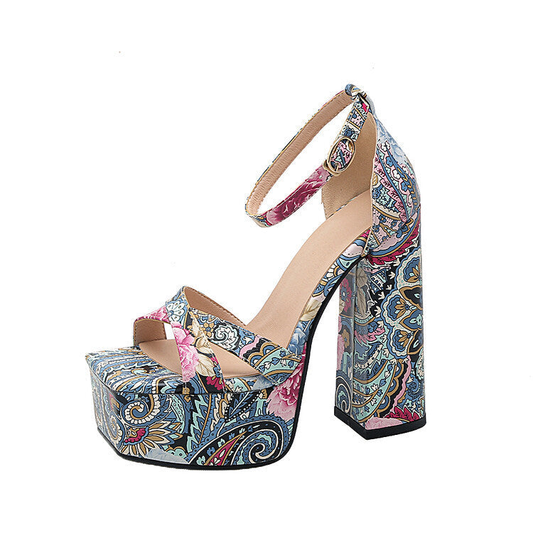 Breezy Raffia Sandals
