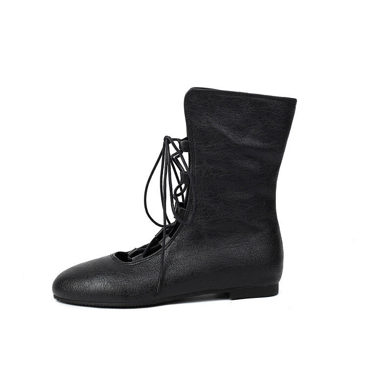 Natural Buckled Boots