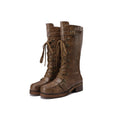 Minimal Platform Boots