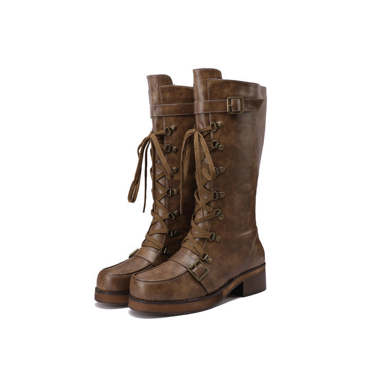 Minimal Platform Boots