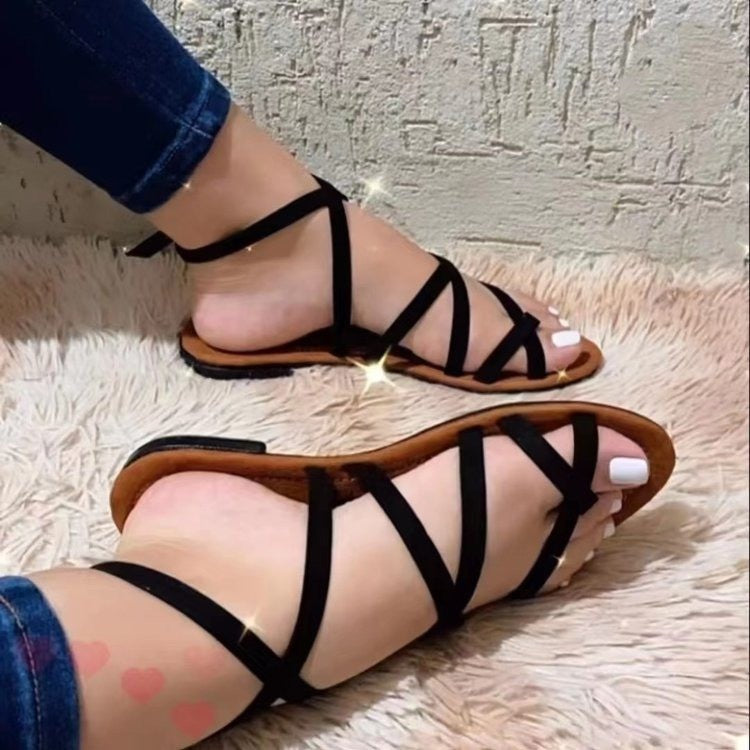 Clean Braided Sandals