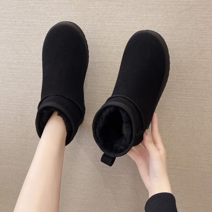 Natural Platform Boots