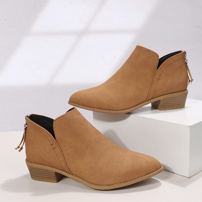 Breezy Zip-Up Boots