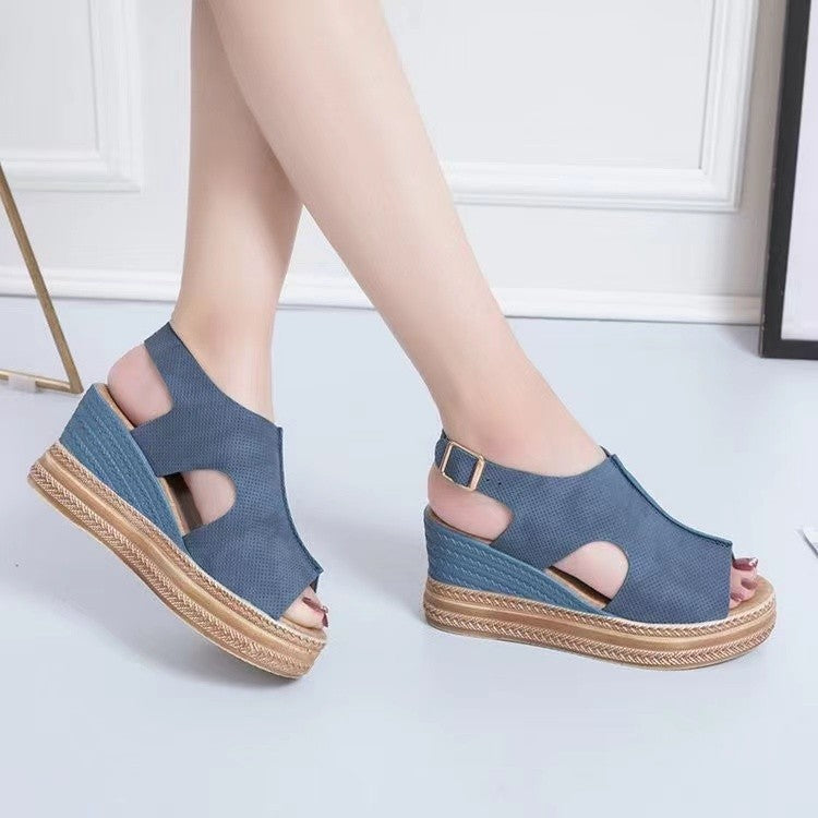 Natural Heeled Sandals