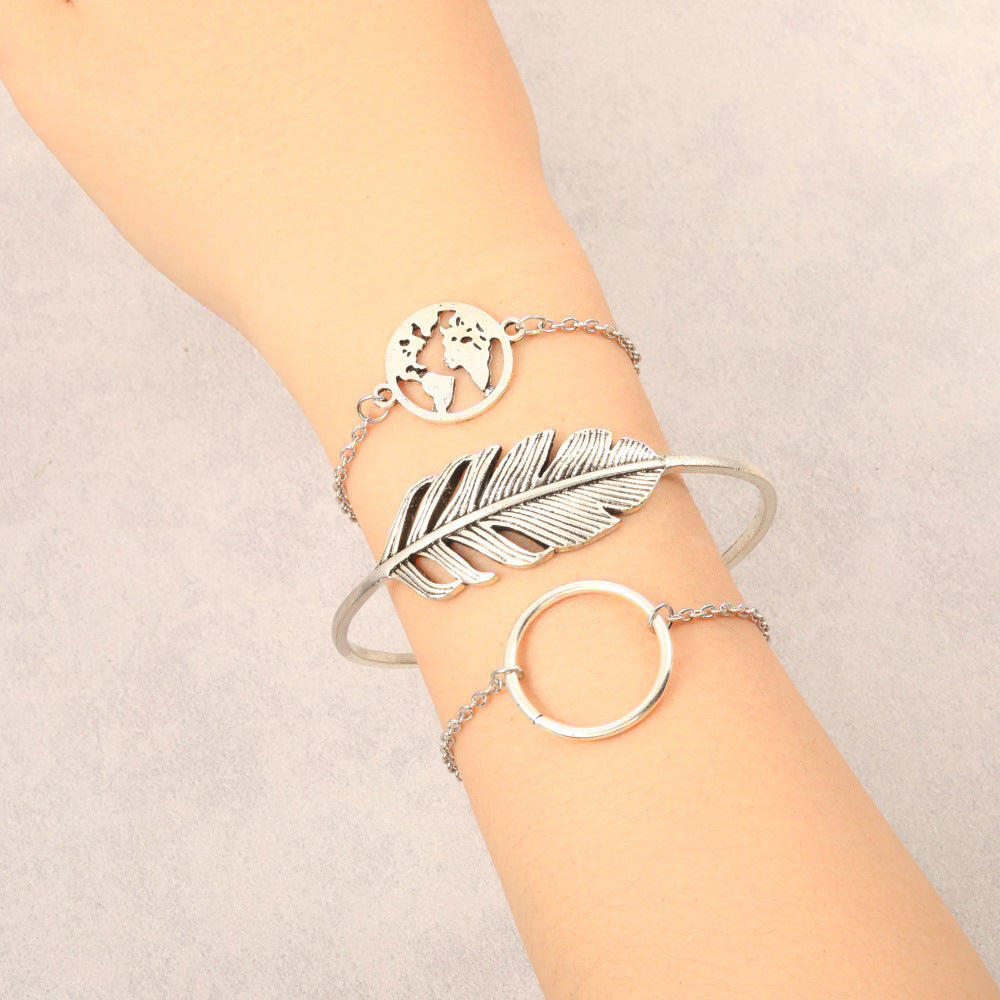 Natural Ribbed Set