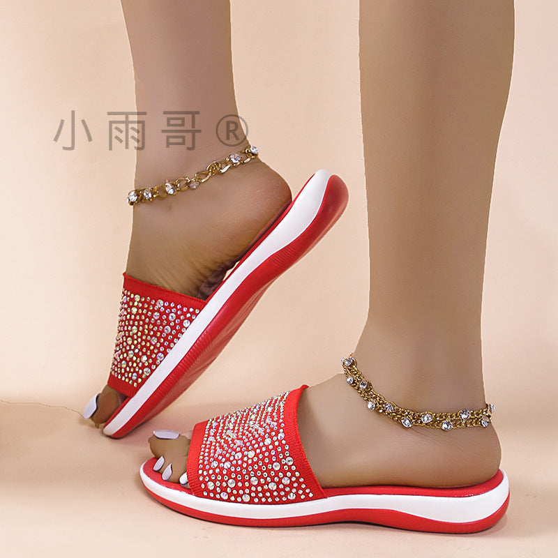 Airy Lace-Up Sandals