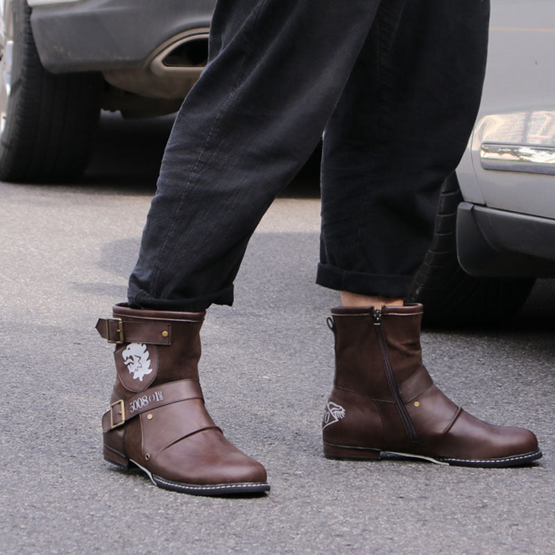 Relaxed Pointed Boots