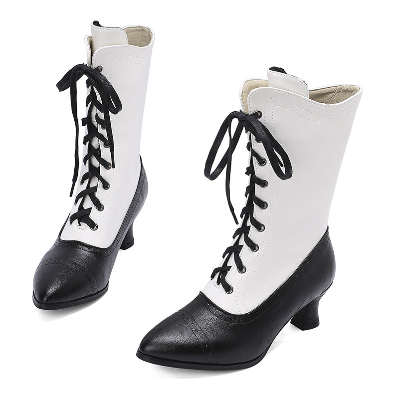 Casual Zip-Up Boots