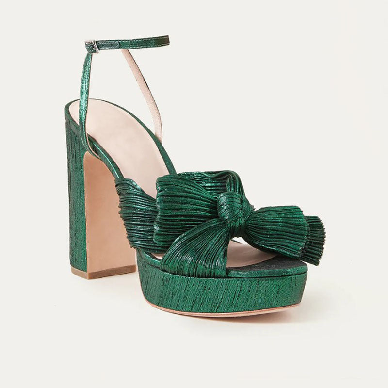 Coastal Metallic Sandals