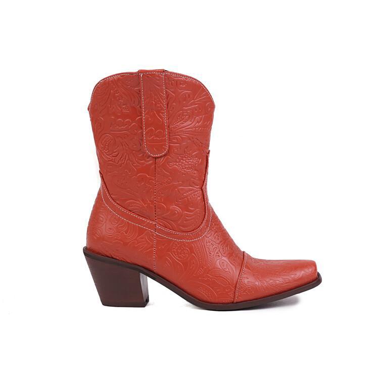 Weekend Textured Boots