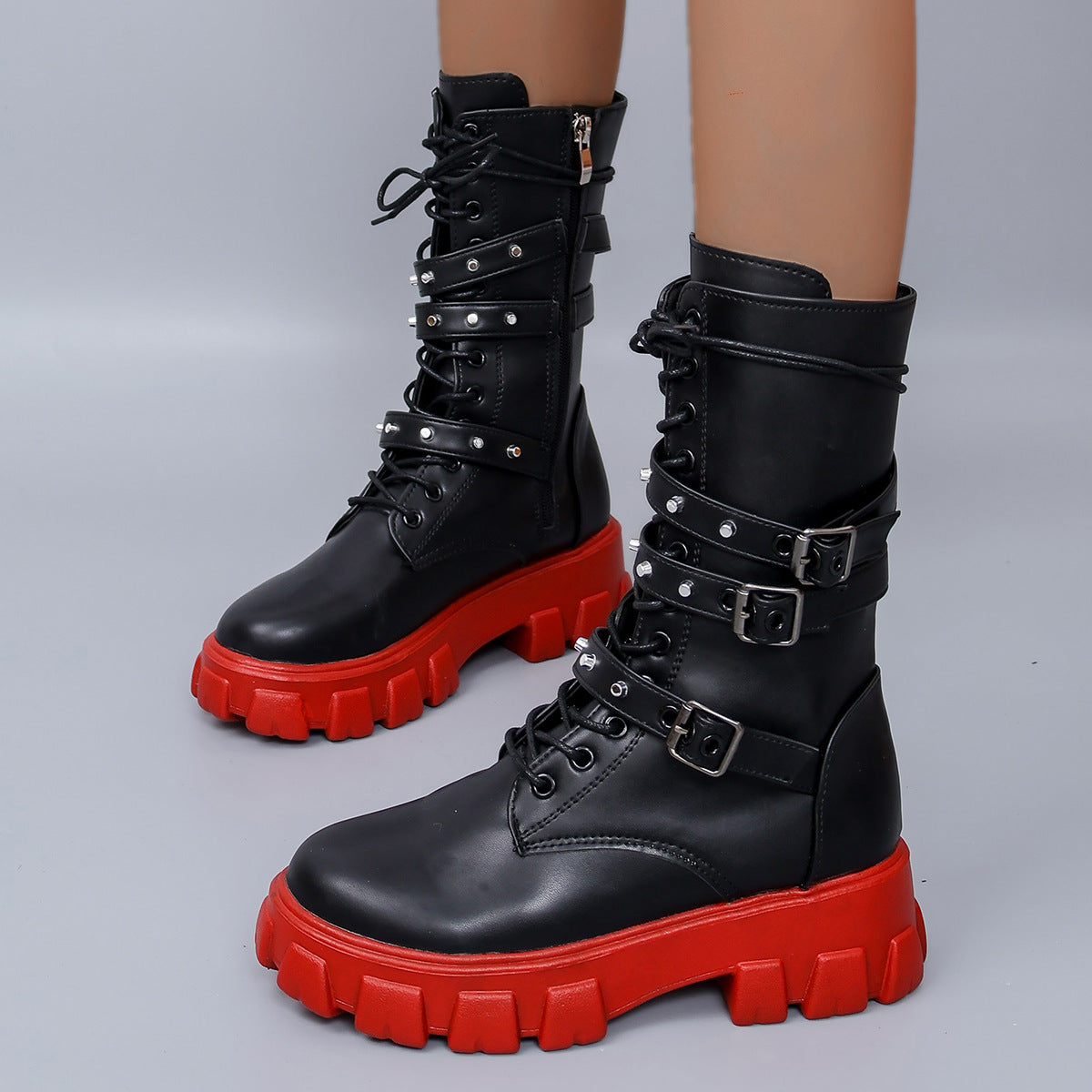 Fresh Zip-Up Boots