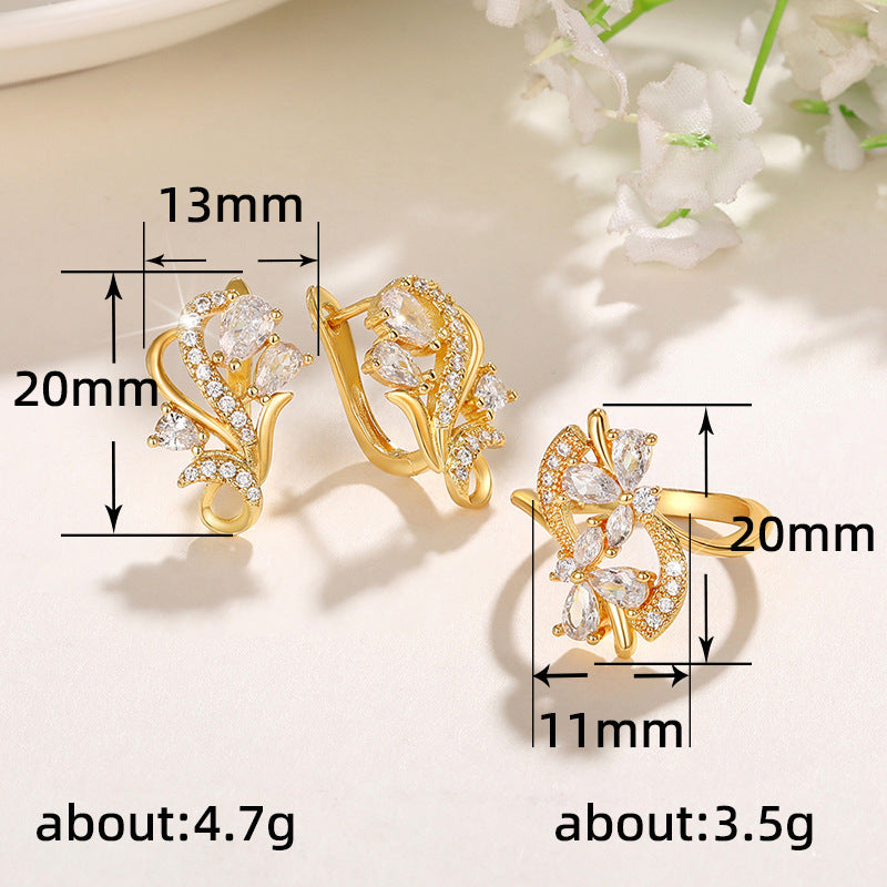 Vintage Floral Jewelry