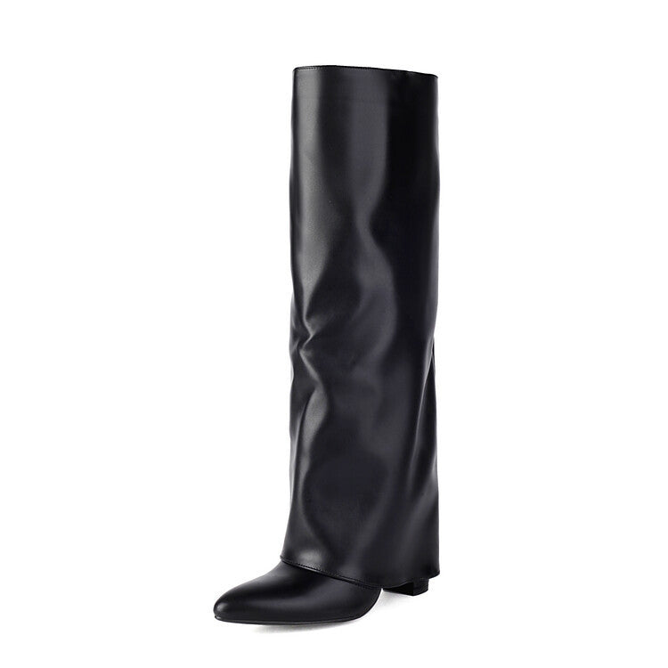 Natural Buckled Boots
