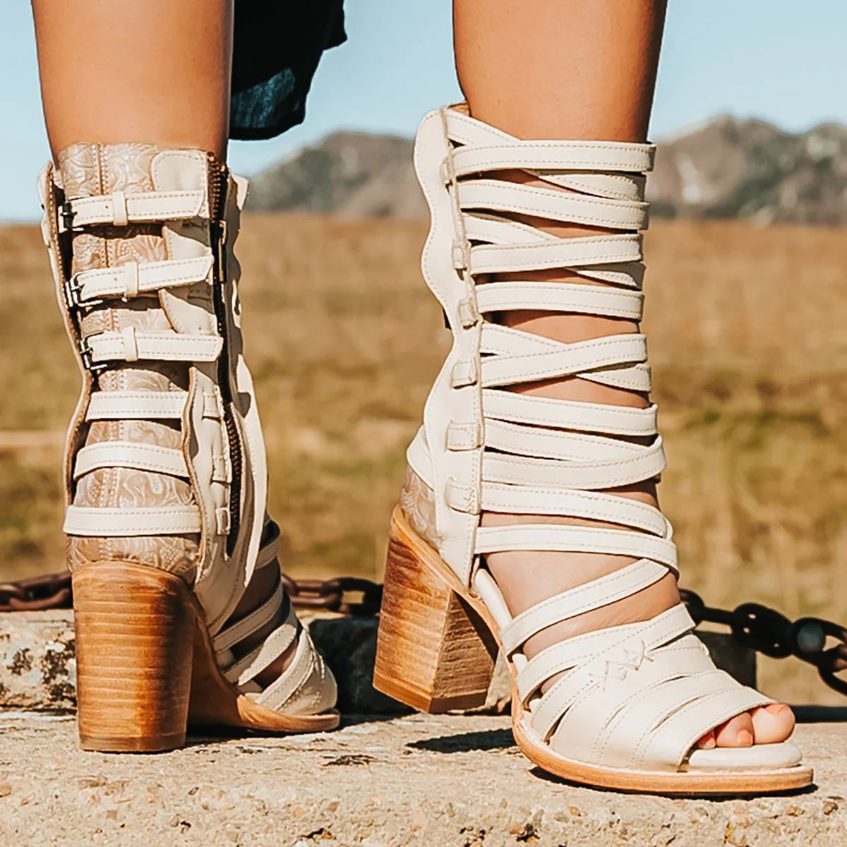 Clean Cork Sandals