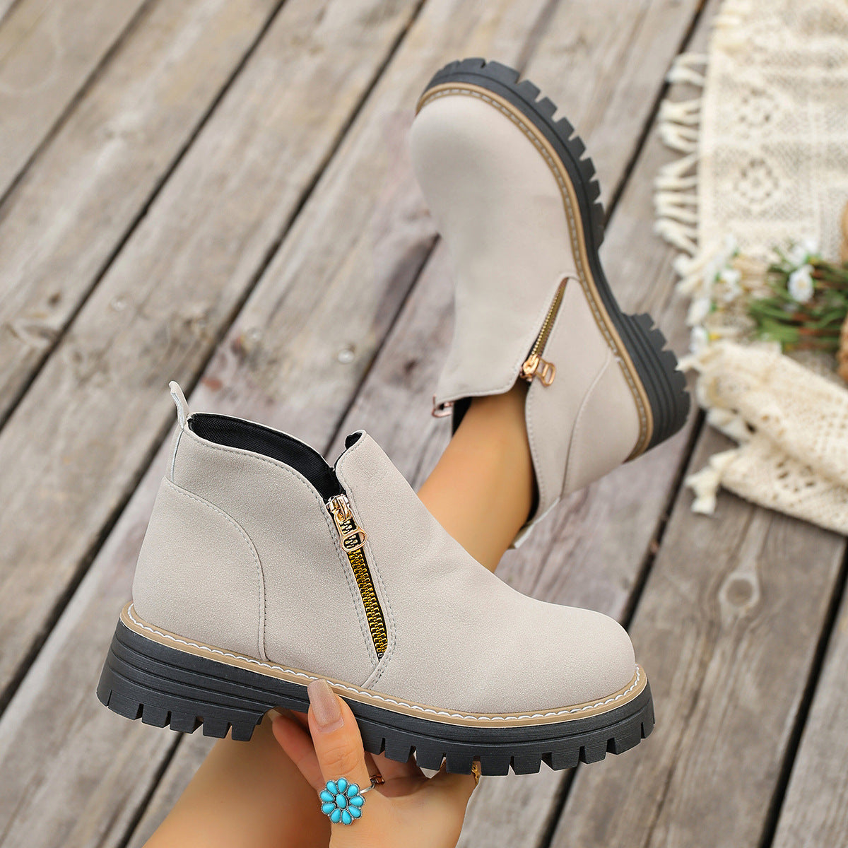 Timeless Side-Zip Boots