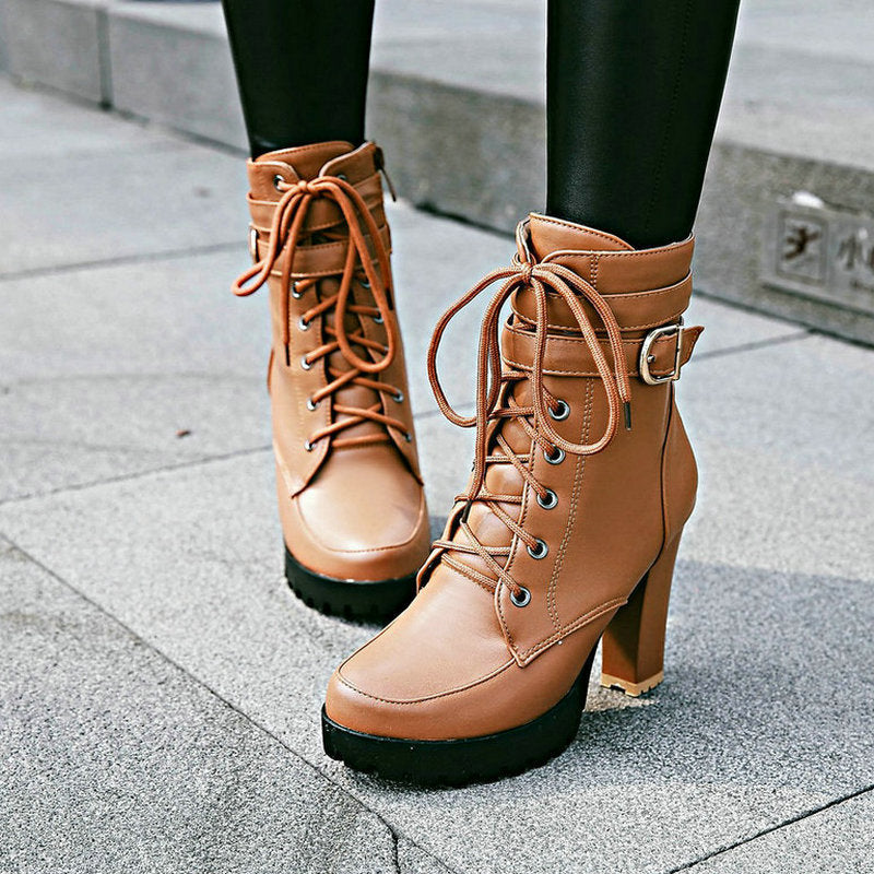Simple Side-Zip Boots