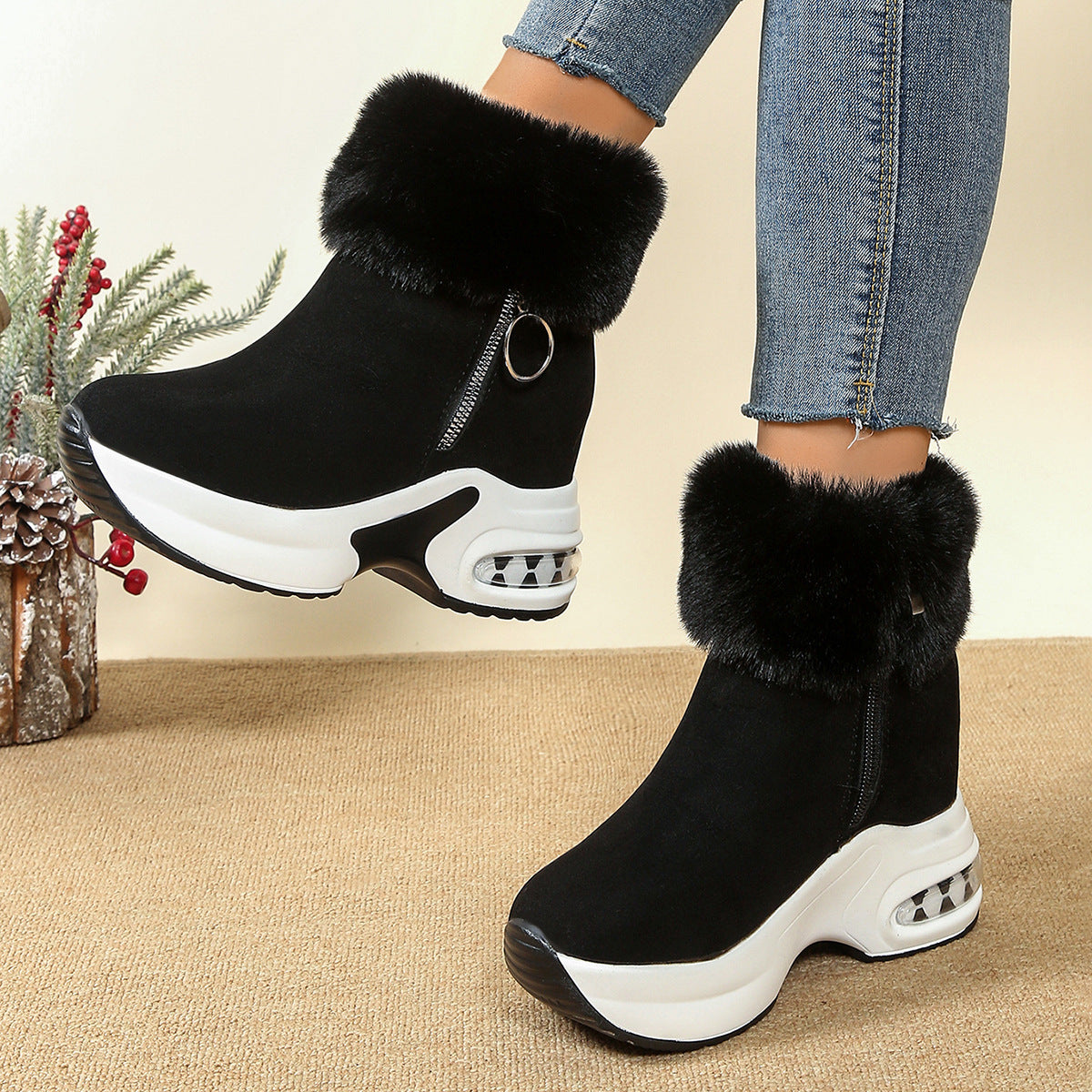 Summer Block-Heel Boots