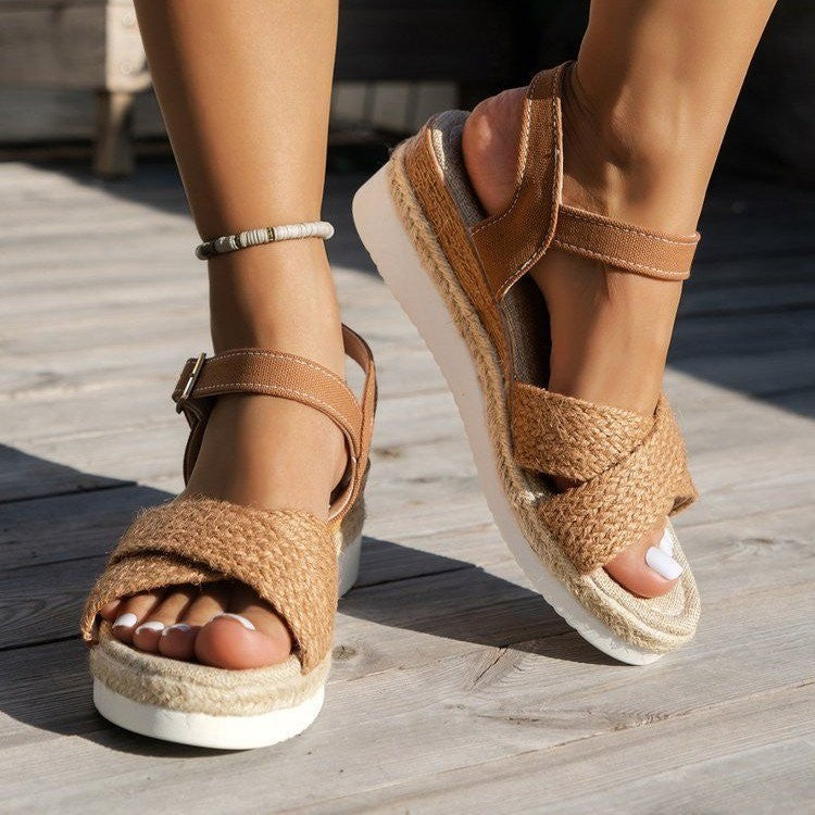 Sunny Leather Sandals