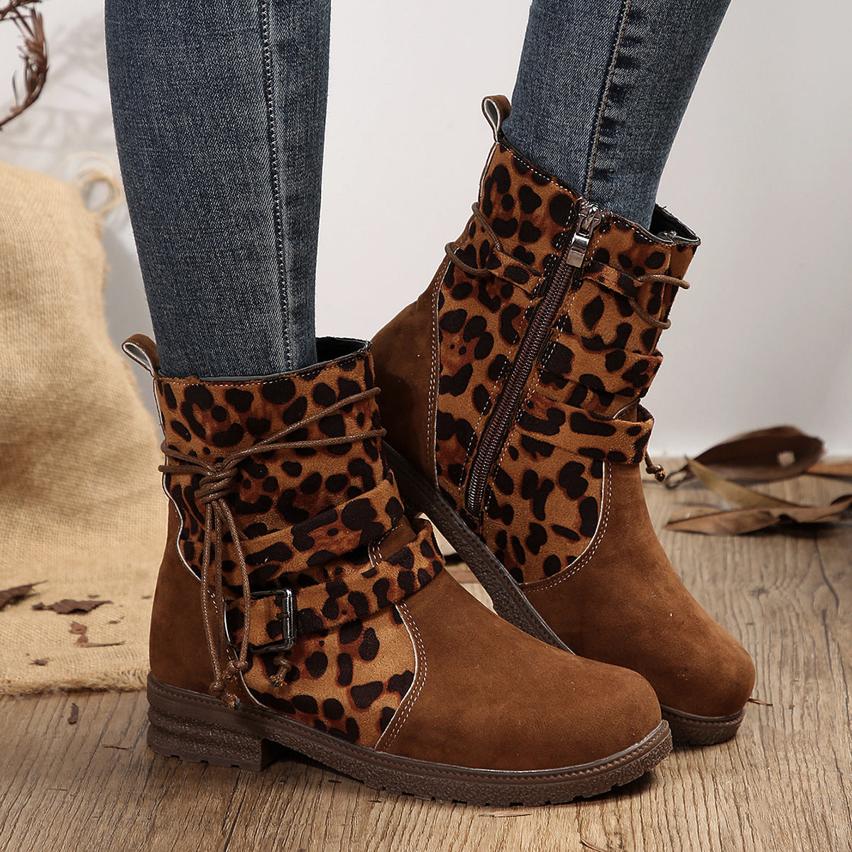 Soft Faux-Suede Boots