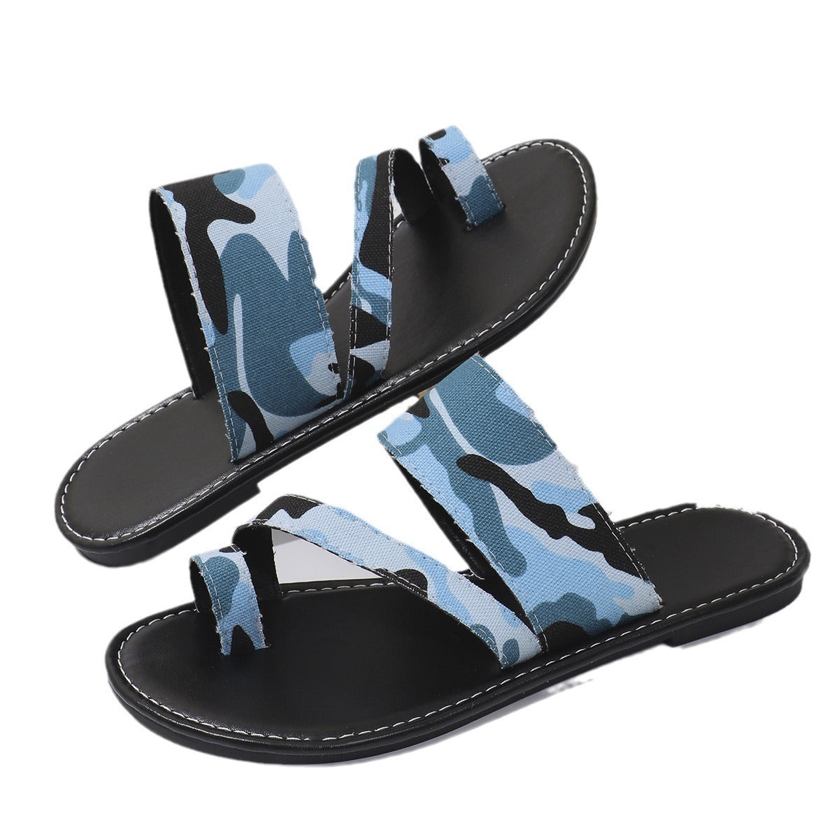 Simple Metallic Sandals