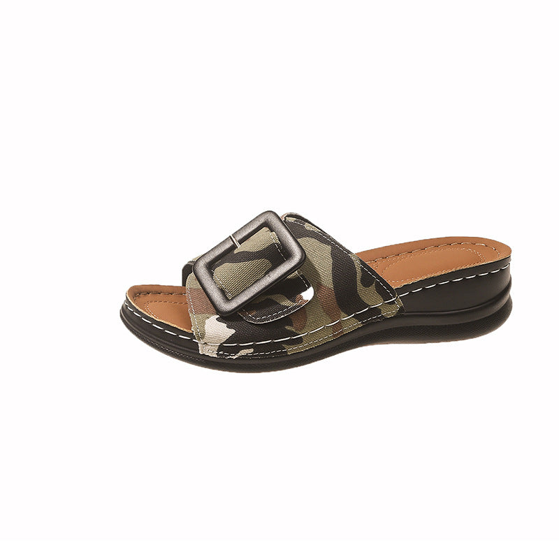 Simple Wedge Sandals
