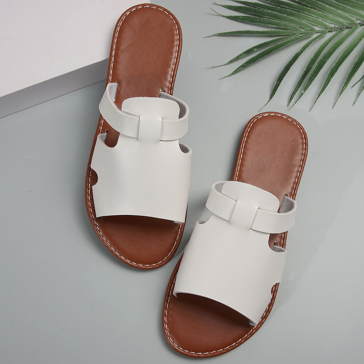 Modern Lace-Up Sandals