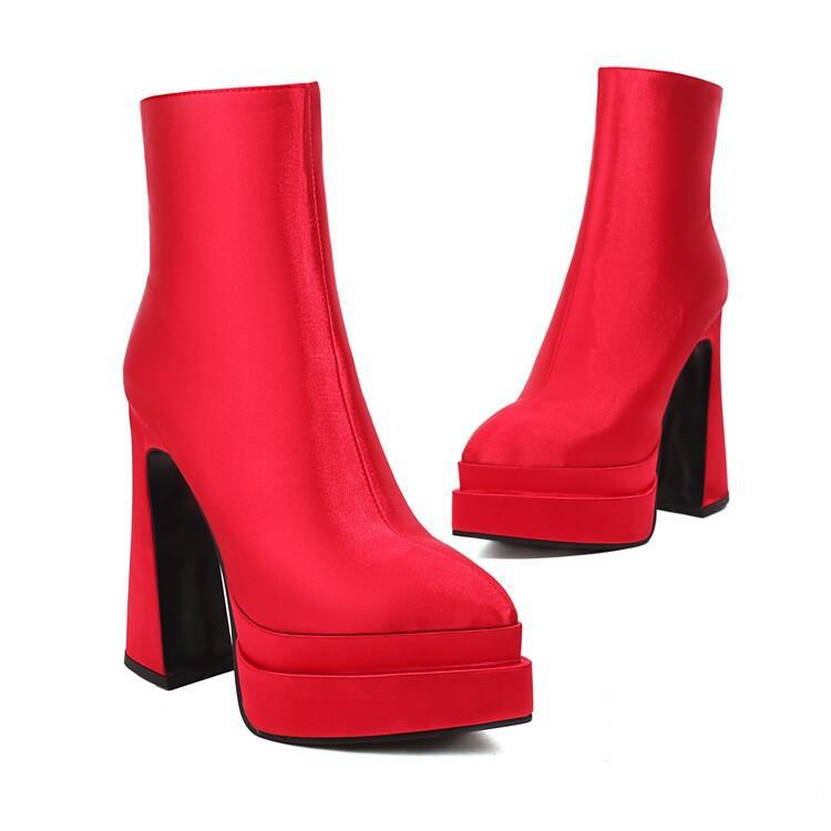 Natural Pointed Boots