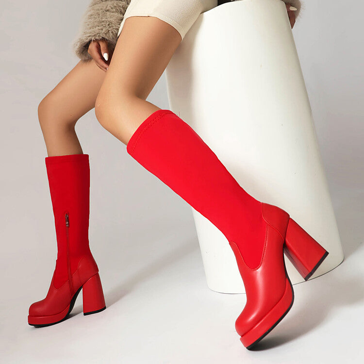 Light Leather Boots