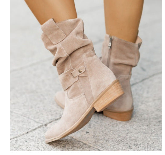 Everyday Buckled Boots