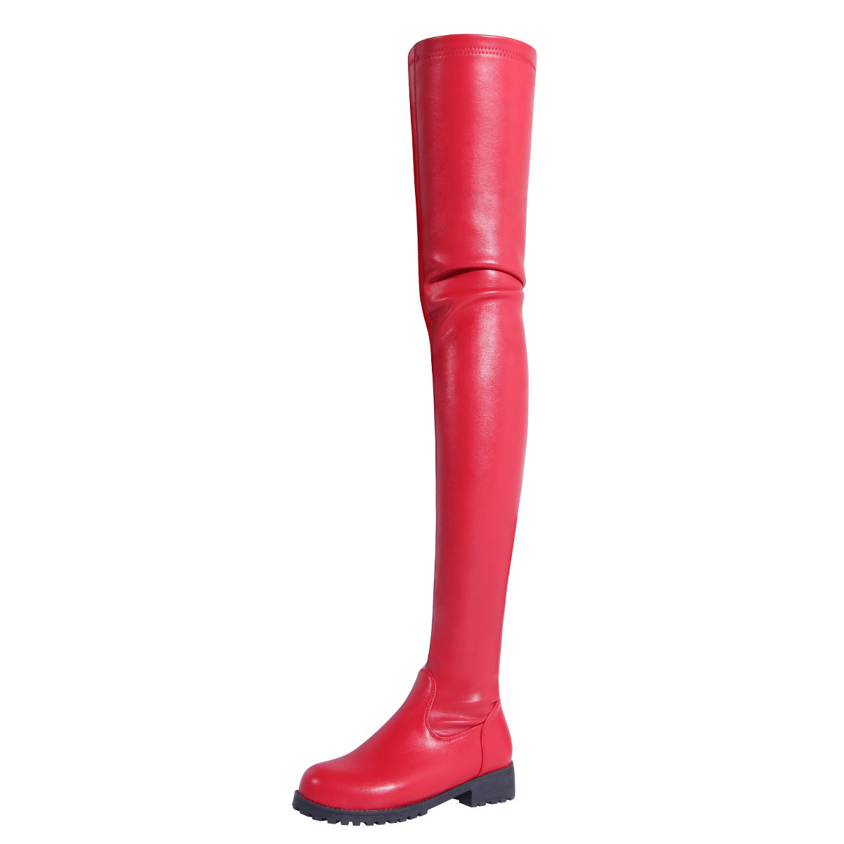 Natural Lug-Sole Boots
