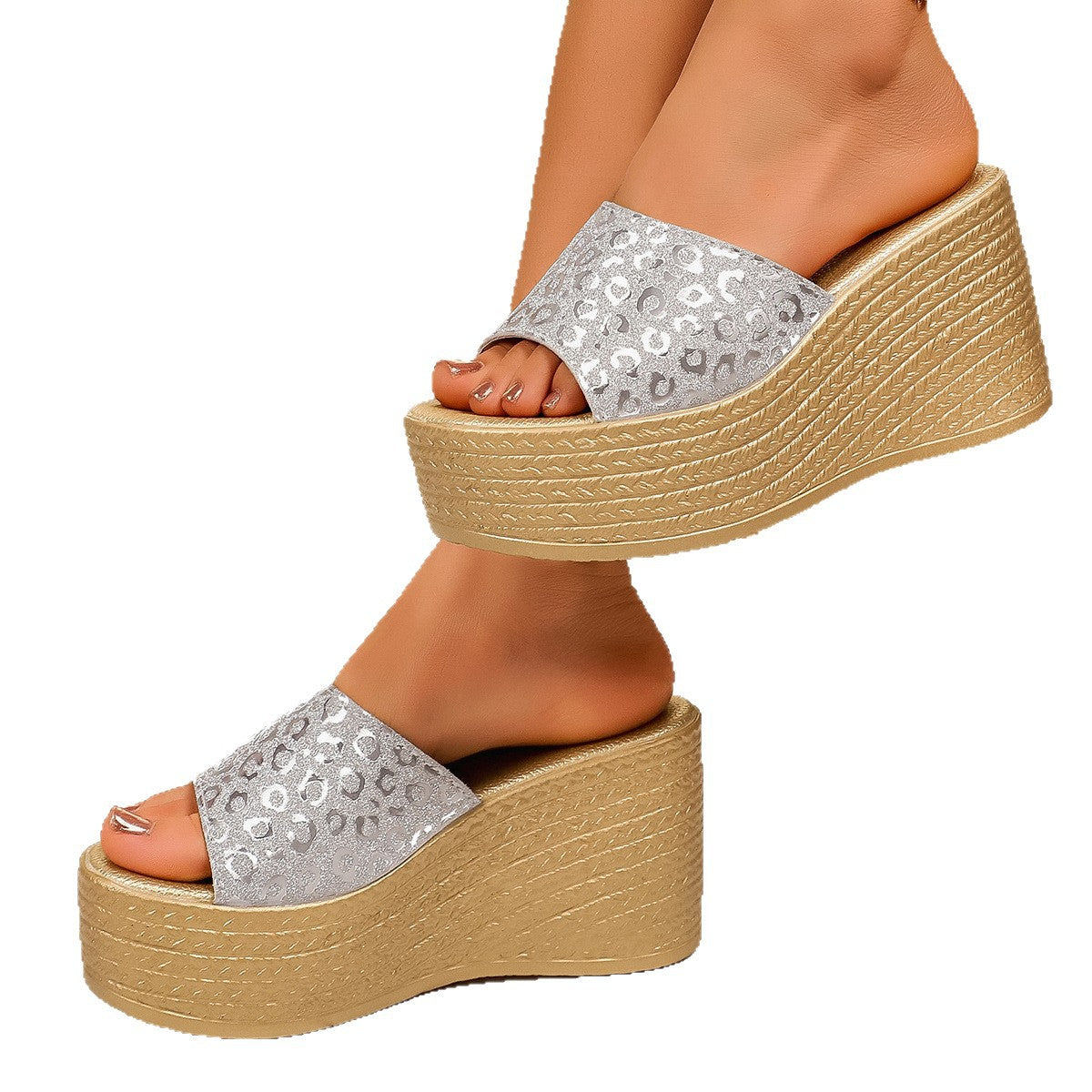 Clean Open-Toe Sandals