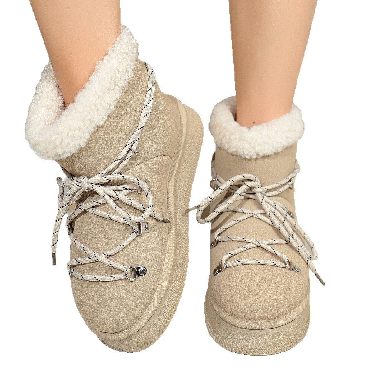 Warm Platform Boots