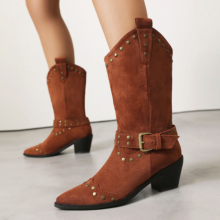 Comfortable Pointed Boots