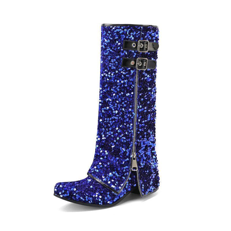 Natural Pointed Boots