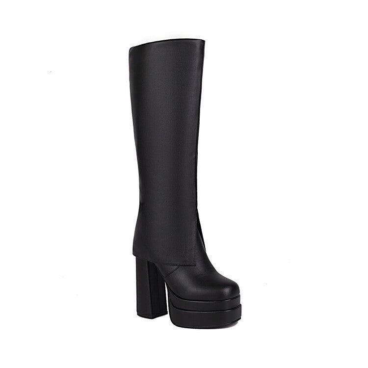 Clean Zip-Up Boots