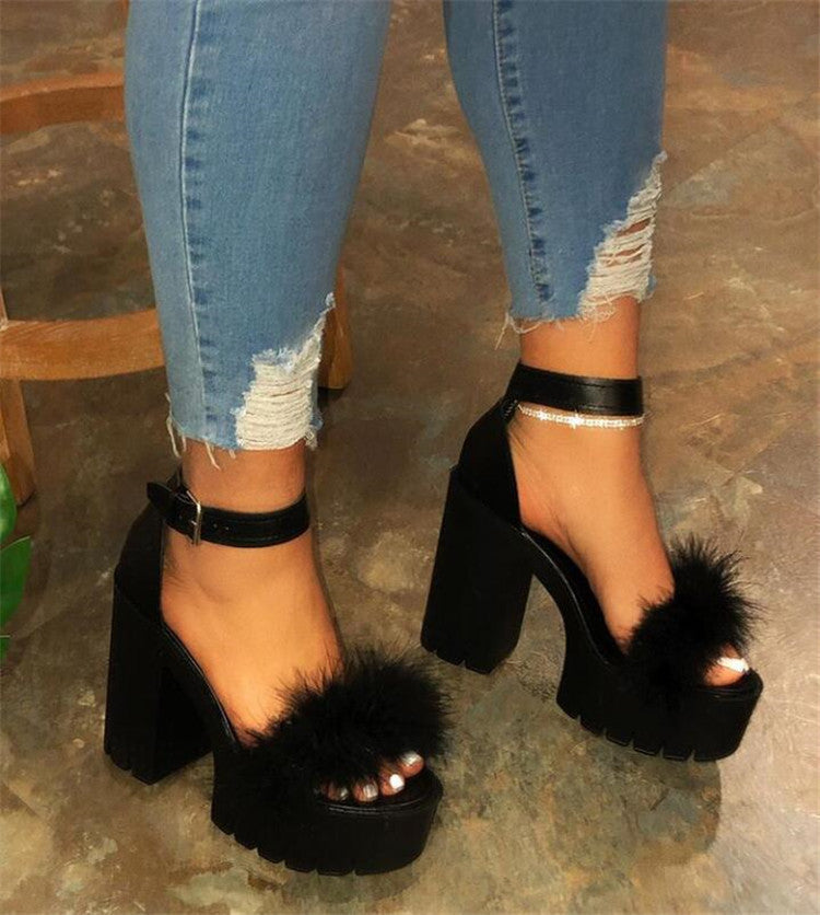 Clean Lace-Up Sandals