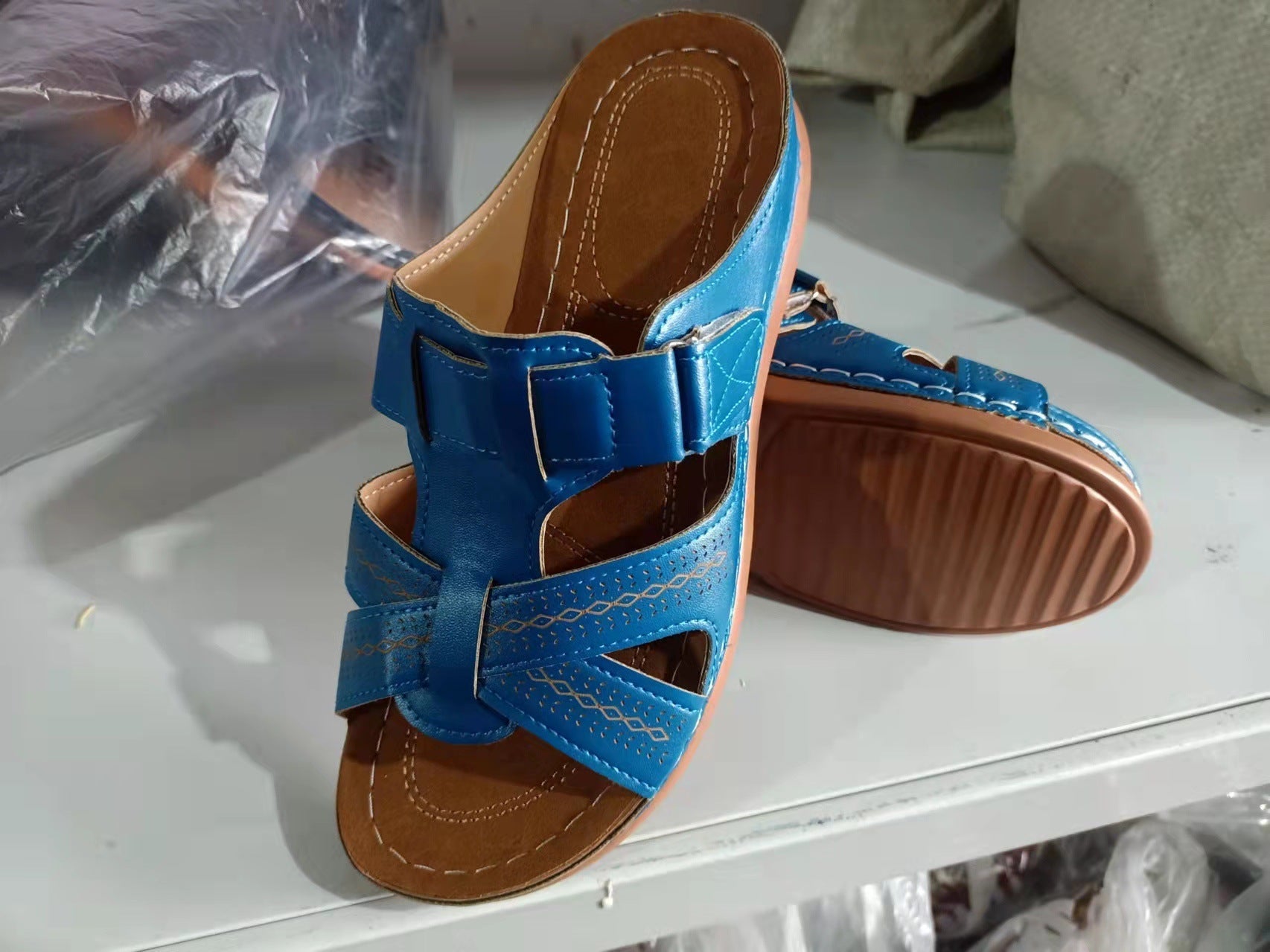 Natural Woven Sandals
