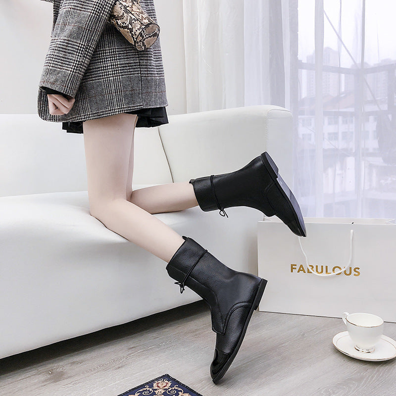 Modern Heeled Boots