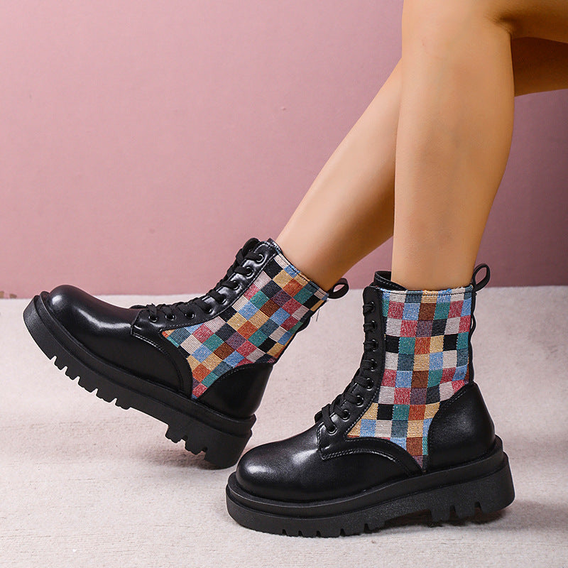 Simple Leather Boots