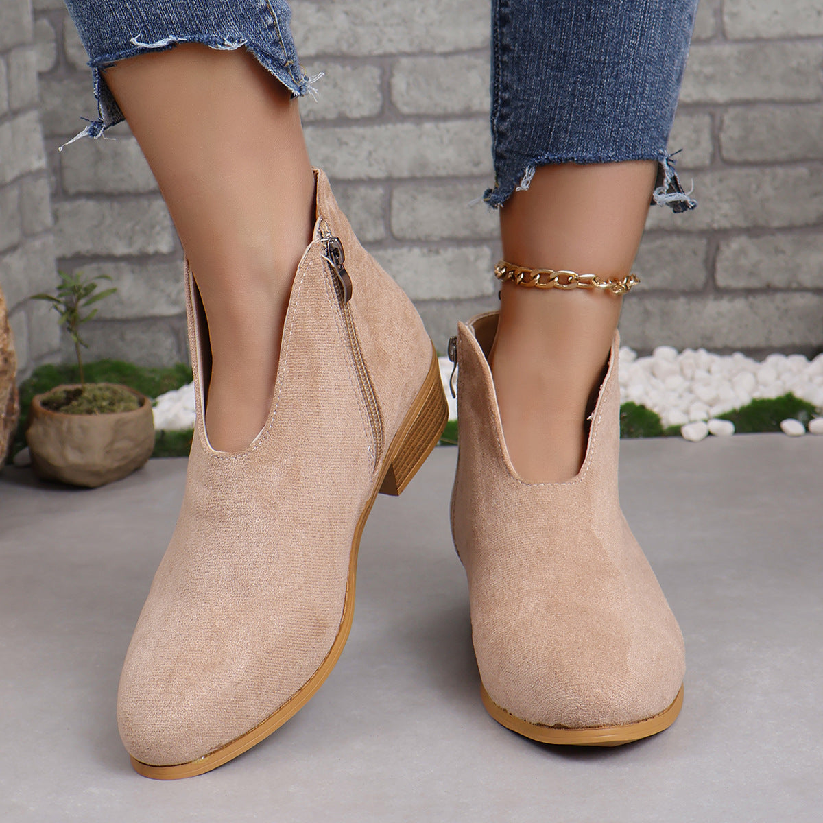 Walking Ankle Boots
