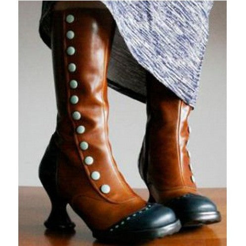Minimal Knee-High Boots